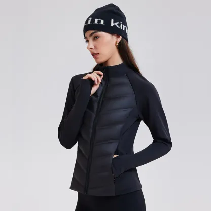 Plus Size Lightweight Slim Fit Women's Puffer Jacket White Duck Down Outdoor Windproof Waterproof Women's Winter Jacket