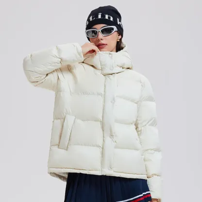 Lightweight Puffer Down Jacket Women Winter Customized Streetwear Unisex Coat 90% Duck Down Jacket