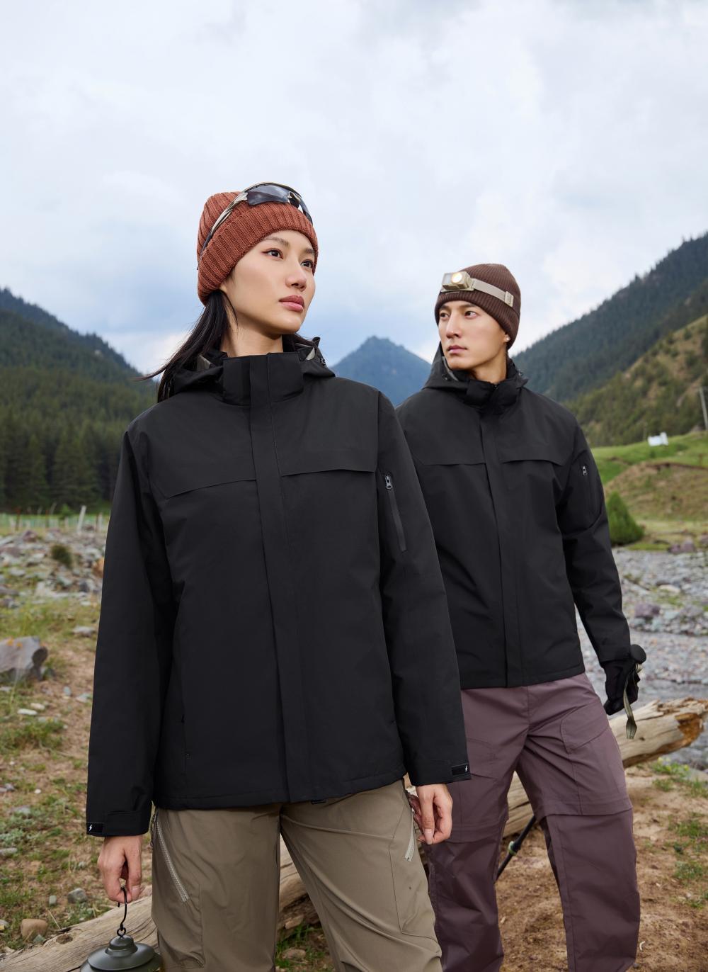 Integrated black gold graphene down