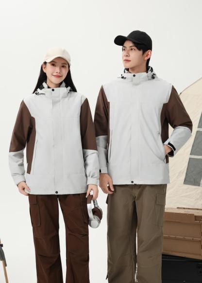 Three-in-one standard fleece lining jacket