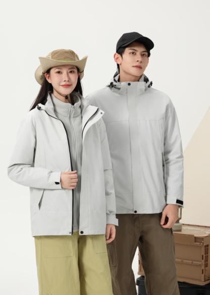 Three-in-one standard fleece lining jacket