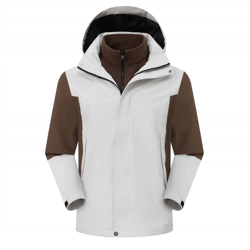 Three-in-one standard fleece lining jacket