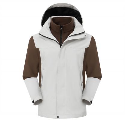 Three-in-one standard fleece lining jacket