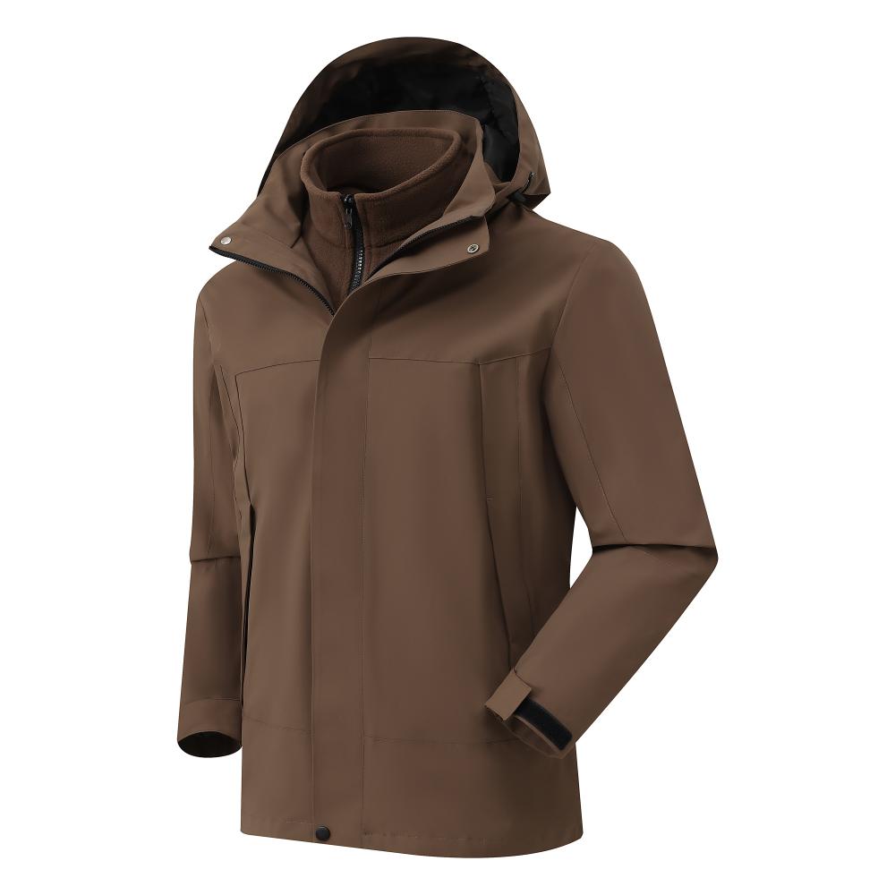 Three-in-one standard fleece lining jacket