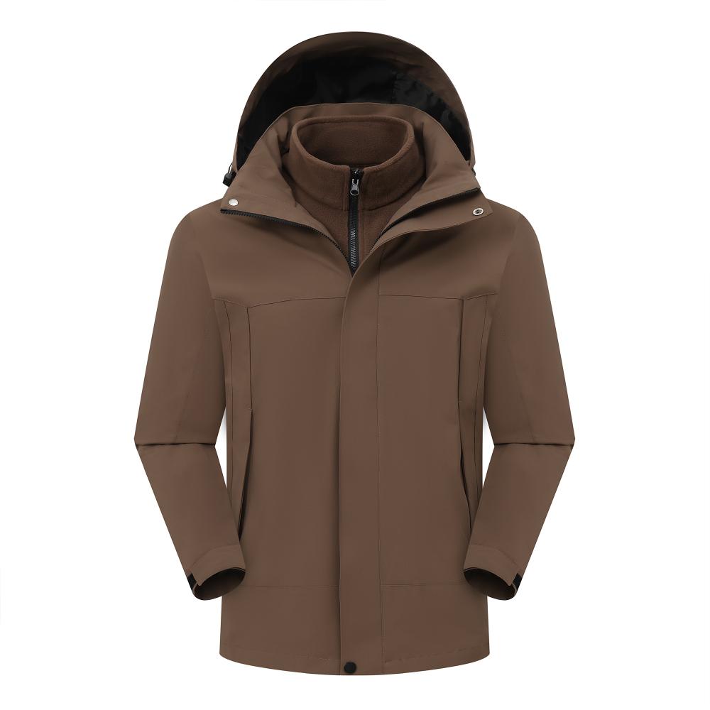 Three-in-one standard fleece lining jacket