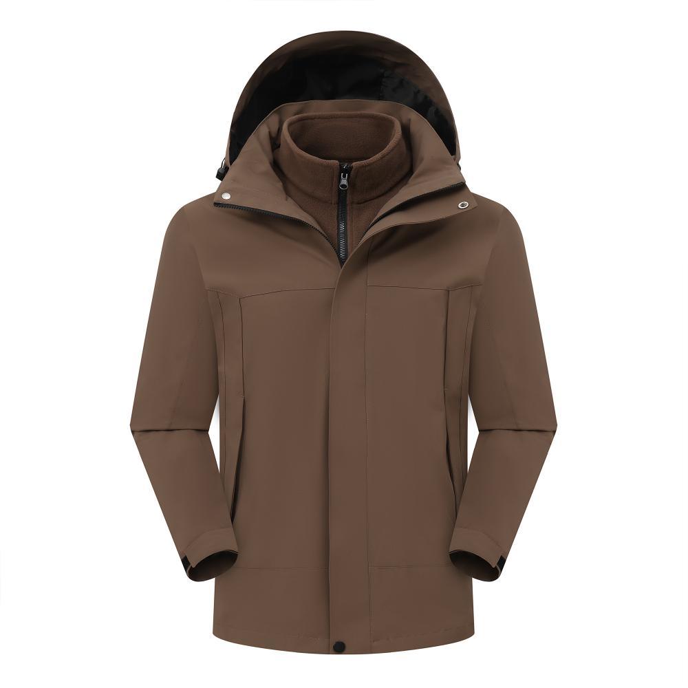 Three-in-one standard fleece lining jacket