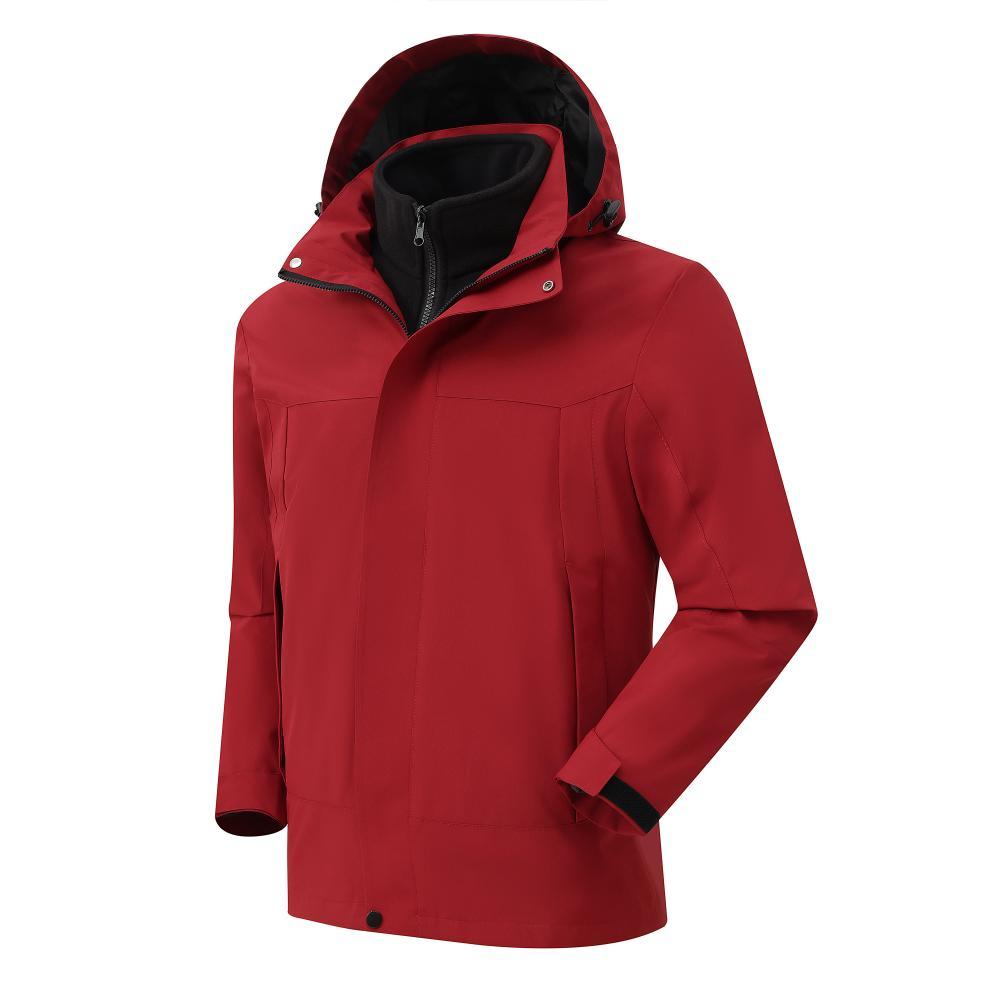 Three-in-one standard fleece lining jacket