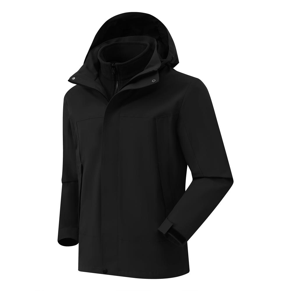 Three-in-one standard fleece lining jacket