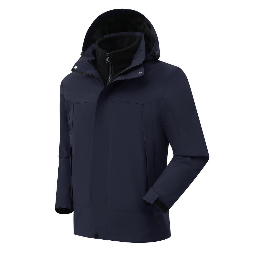 Three-in-one standard fleece lining jacket