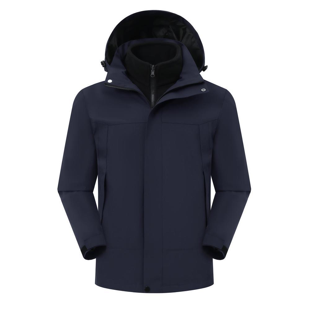 Three-in-one standard fleece lining jacket