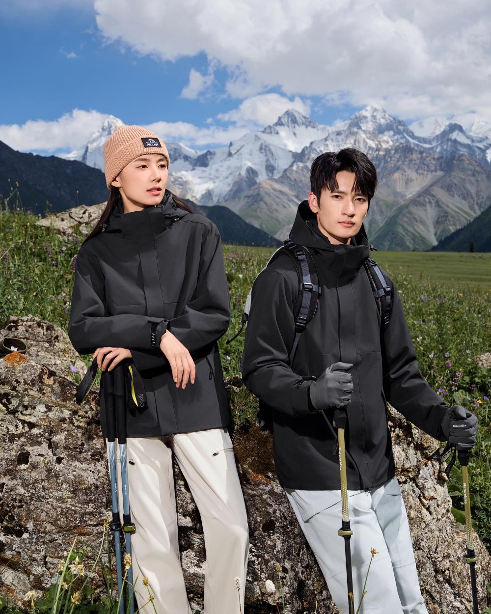 Three-in-one detachable fleece lining jacket