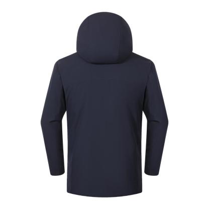 Three-in-one detachable fleece lining jacket