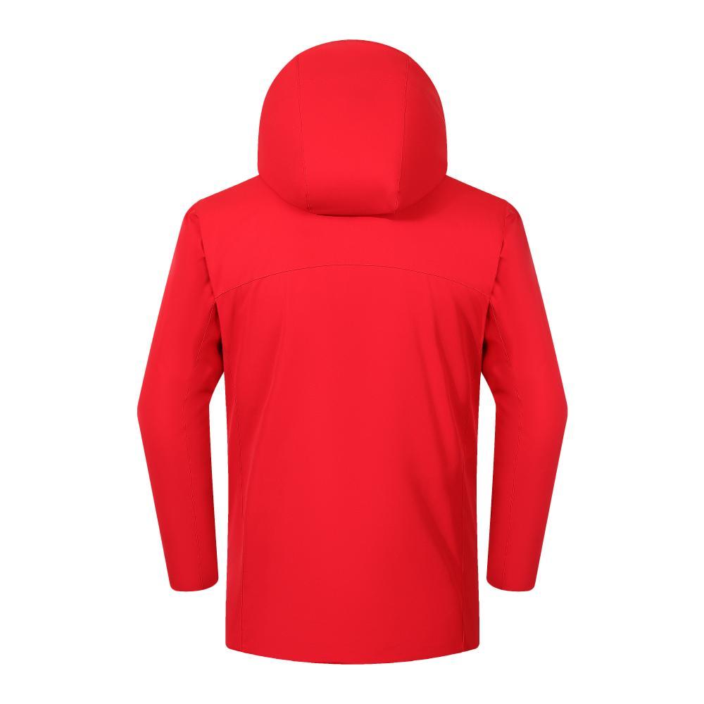 Three-in-one detachable fleece lining jacket