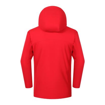 Three-in-one detachable fleece lining jacket