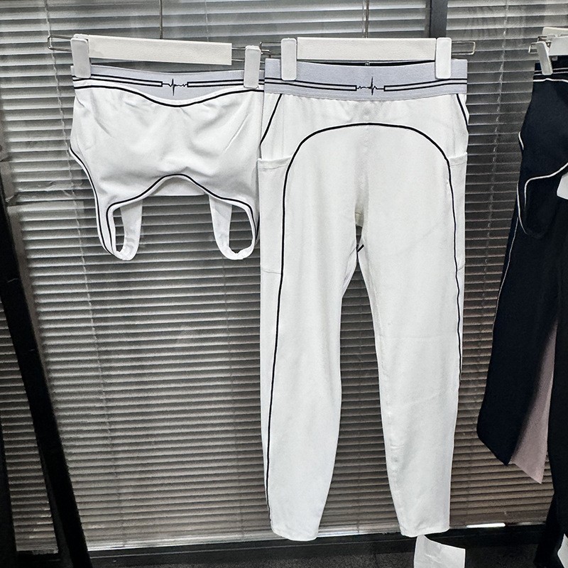 Fitness Yoga Wear Set High Elastic Quick Dry Workout Clothing Running Sports Gym Contrast Color Set for Women-TCK50756