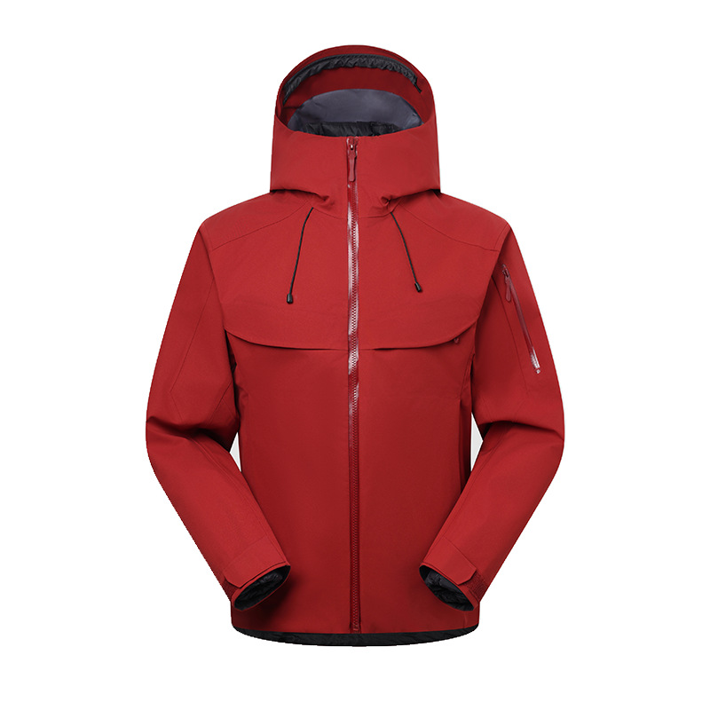 New Outdoor 3-in-1 Jacket Men Autumn Winter Warm Windproof Breathable Outdoor Climbing Hiking Travel Jacket Women