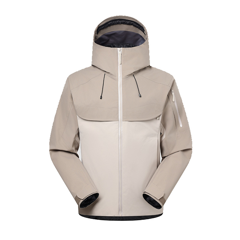 New Outdoor 3-in-1 Jacket Men Autumn Winter Warm Windproof Breathable Outdoor Climbing Hiking Travel Jacket Women