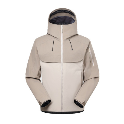 New Outdoor 3-in-1 Jacket Men Autumn Winter Warm Windproof Breathable Outdoor Climbing Hiking Travel Jacket Women