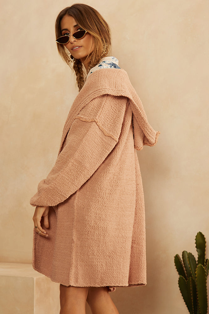 Cast The Net Cardigan Mocha-Roy Dress