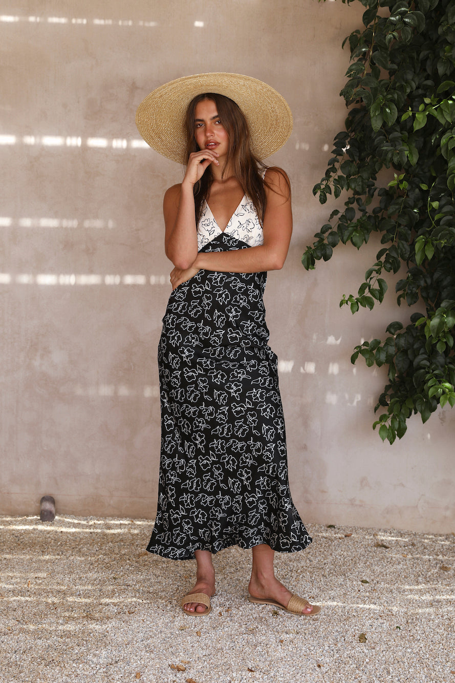 All Over Again Maxi Dress Multi-Roy Dress