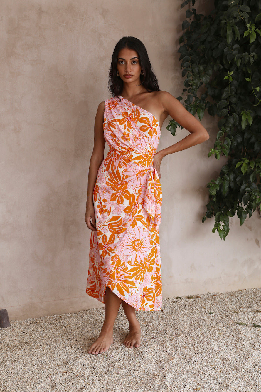 Blackbird Maxi Dress Floral-Roy Dress