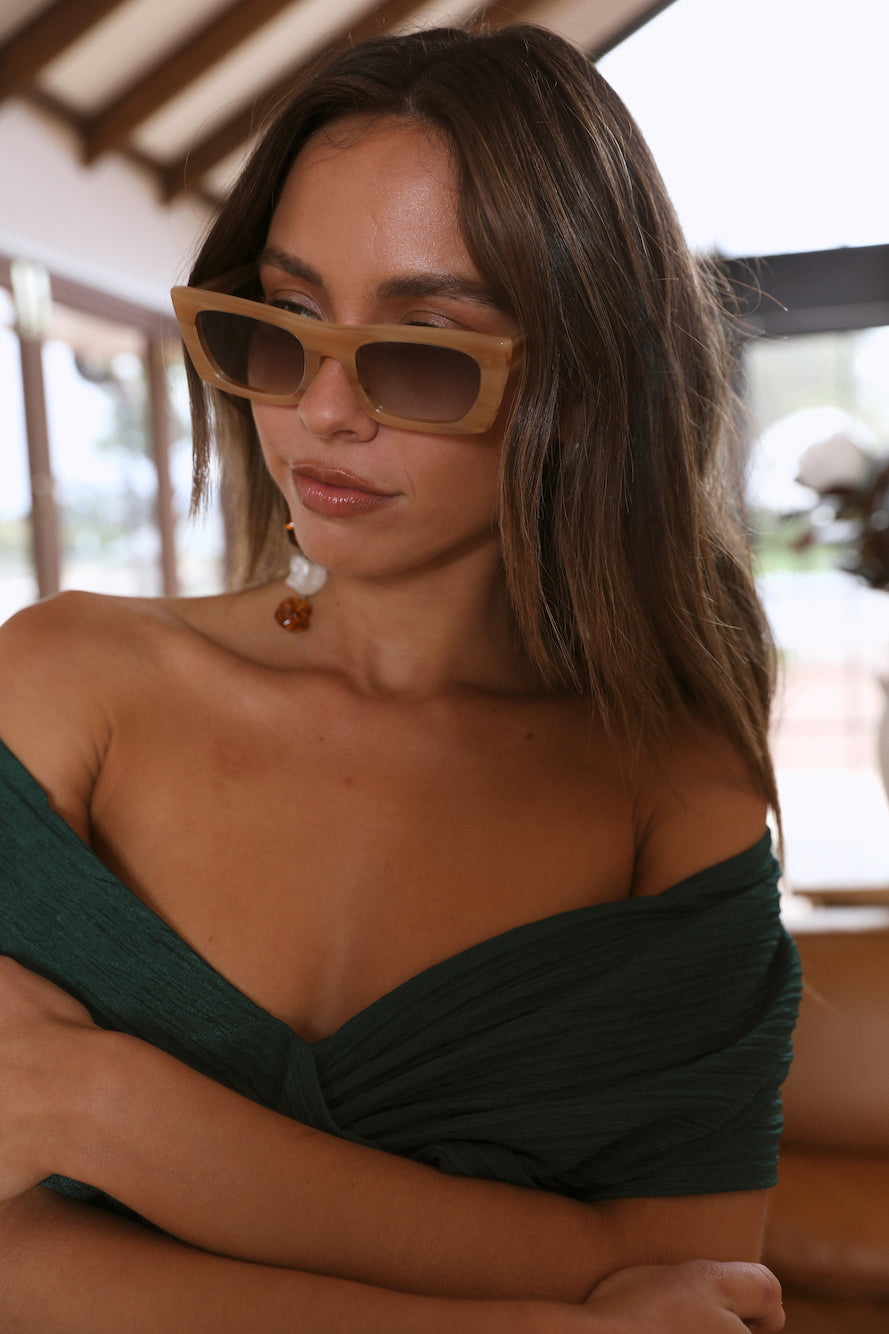 BANBÉ The Crawford Sunglasses Sand Tort Oat Fade-Roy Dress