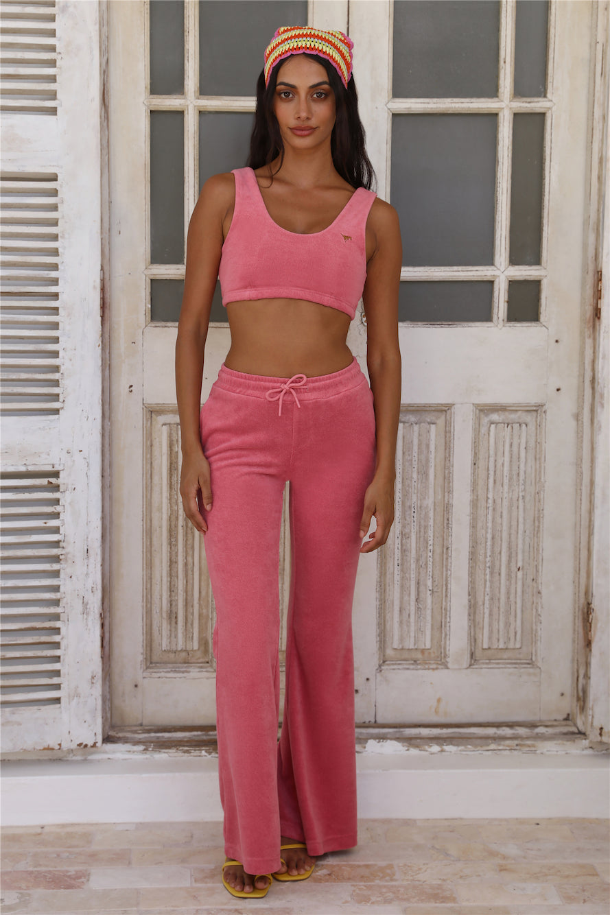 WRANGLER Lagoon Flare Pant Pink-Roy Dress