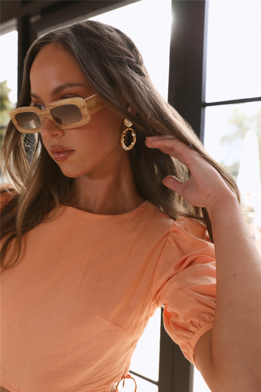 BANBÉ The Seymour Sunglasses Sand Tort Oat Fade-Roy Dress