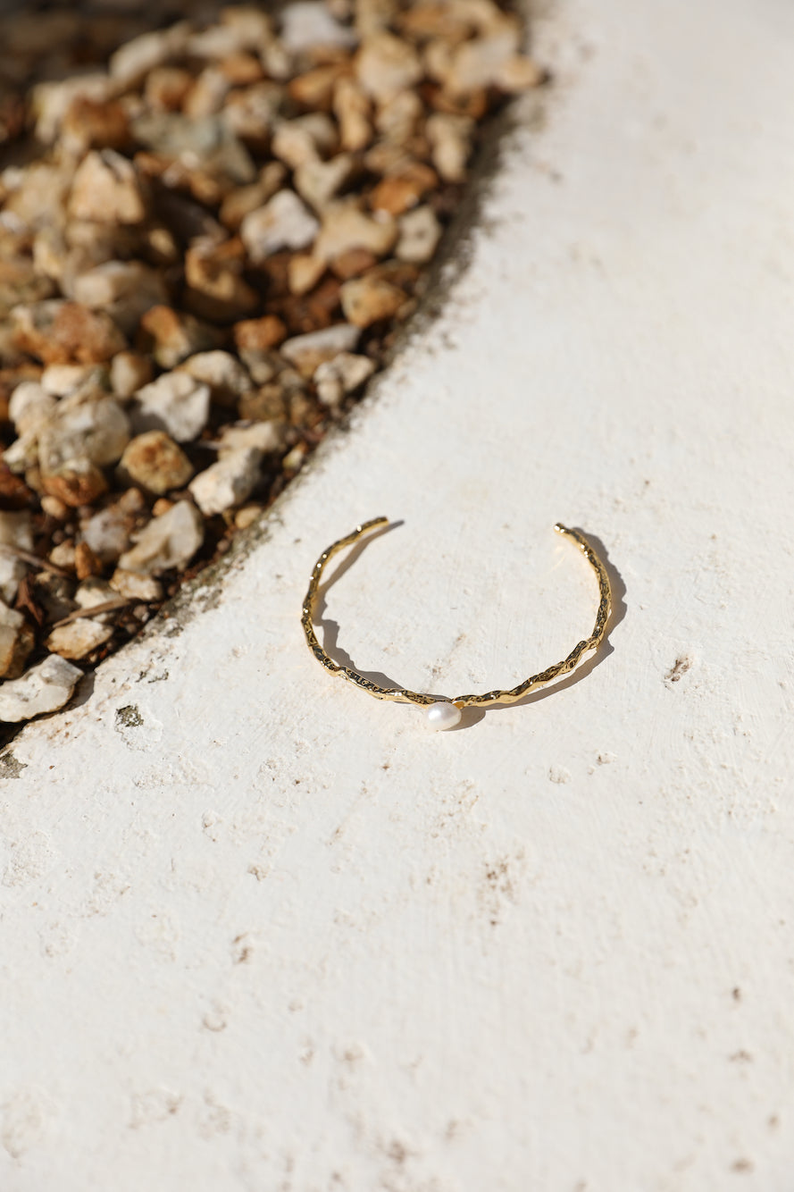 18k Gold Plated Night View Bracelet-Roy Dress