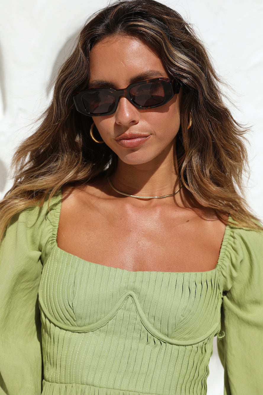 BANBÉ The Nina Sunglasses Havana-Auburn-Roy Dress