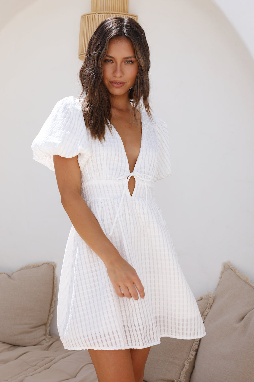 Kite Flying Dress White-Roy Dress