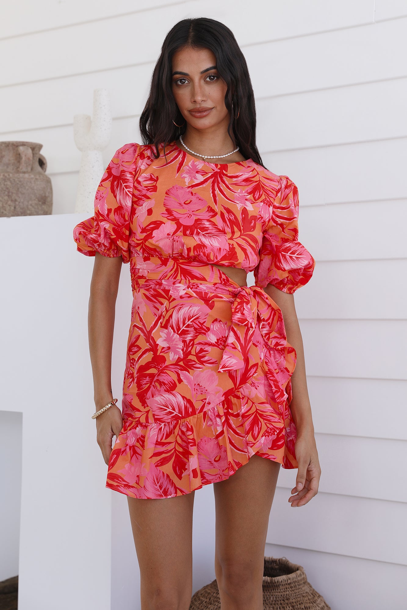 Island Of Orpheus Dress Pink-Roy Dress