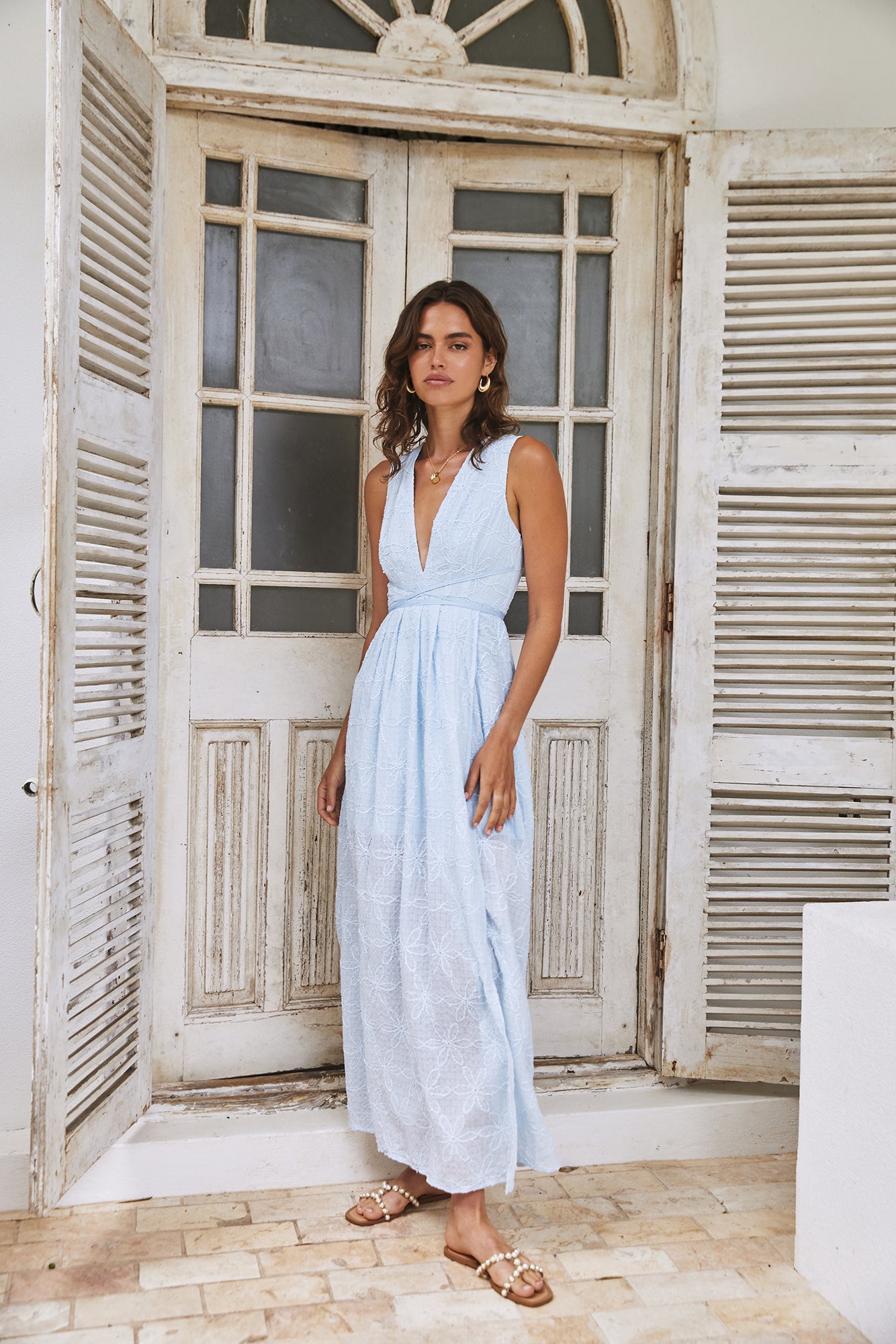 Honor In Bloom Maxi Dress-Roy Dress