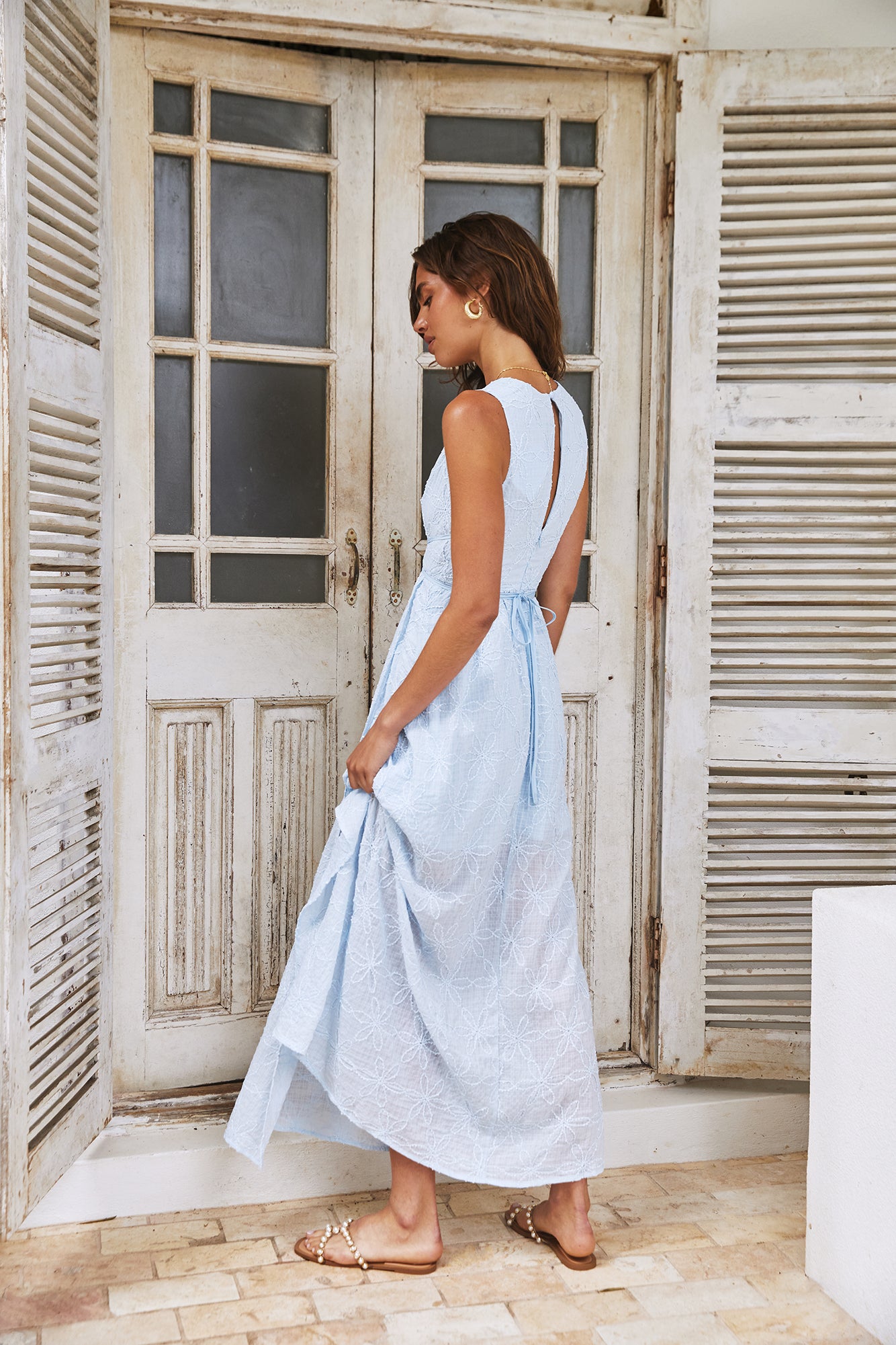 Honor In Bloom Maxi Dress-Roy Dress