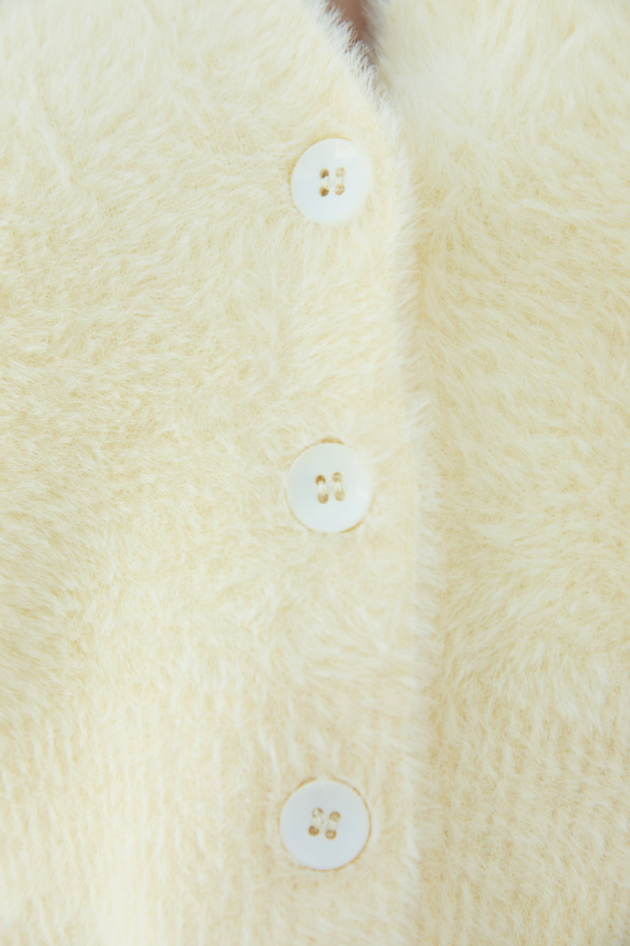 By The Fire Cardigan Yellow-Roy Dress