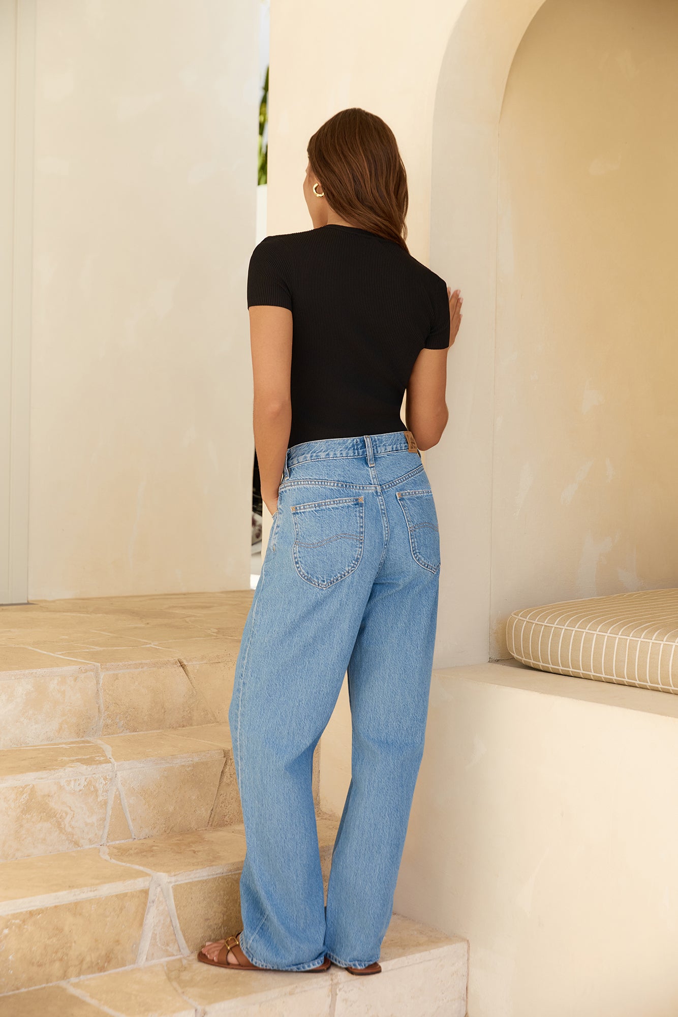 Rewrite The Rules Knit T-Shirt Black-Roy Dress