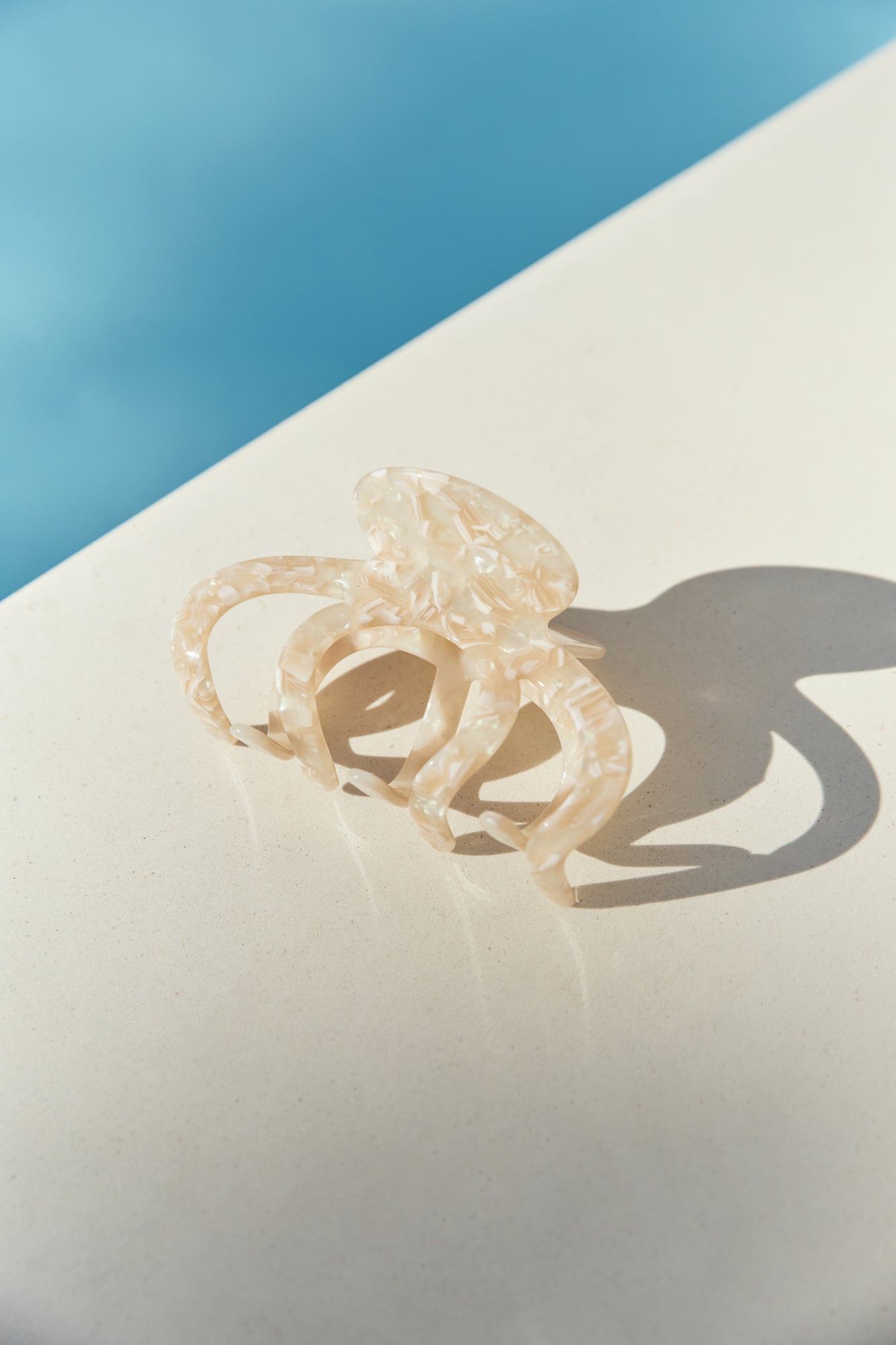 Mermaid Watch Claw Clip Nude-Roy Dress