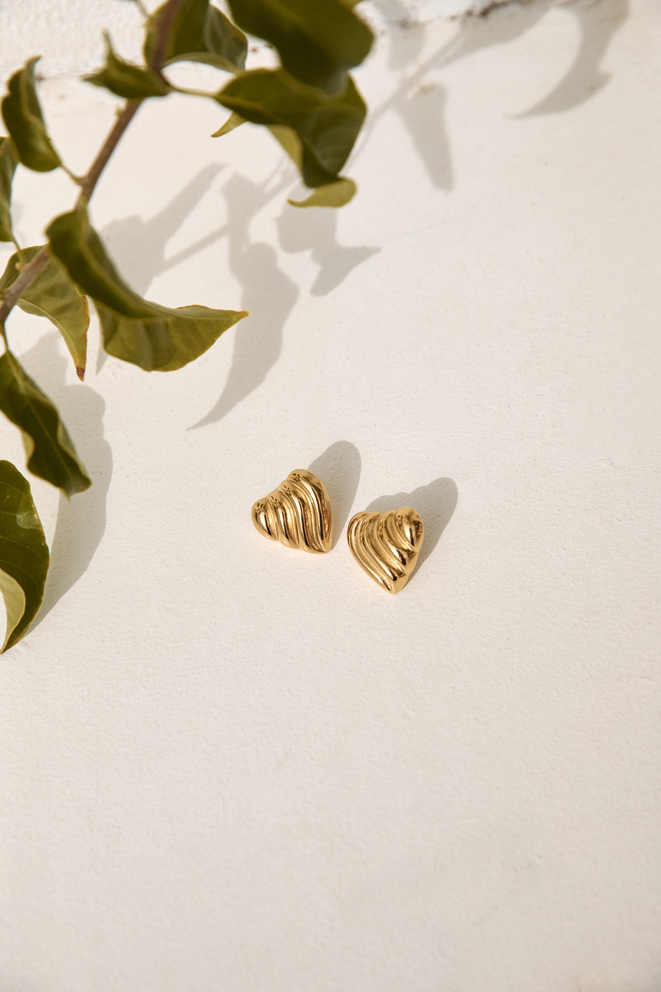 18k Gold Plated Fave Places Earrings Gold-Roy Dress