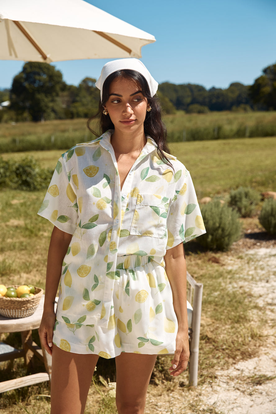 Amaretto Sour Set Yellow-Roy Dress