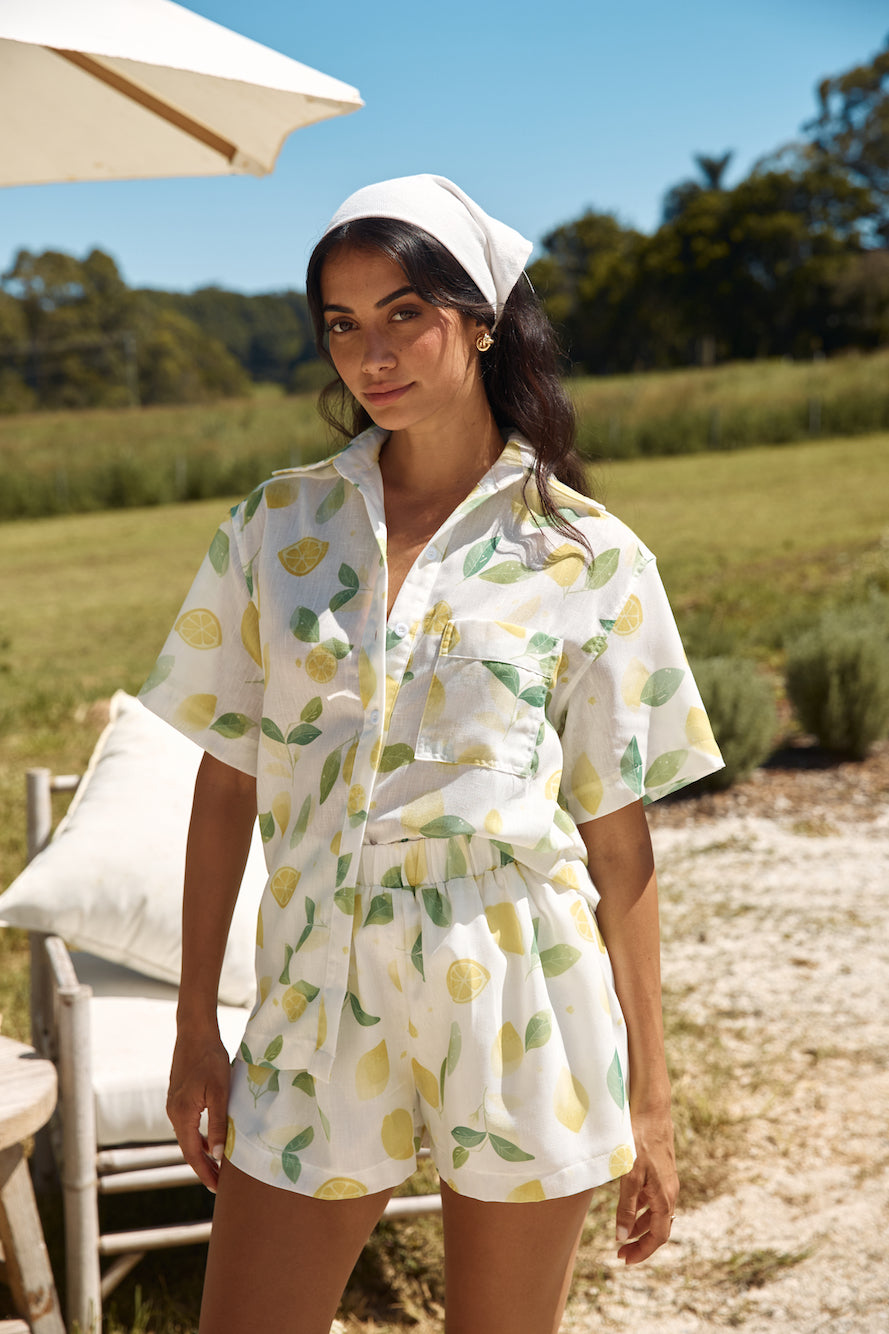 Amaretto Sour Set Yellow-Roy Dress