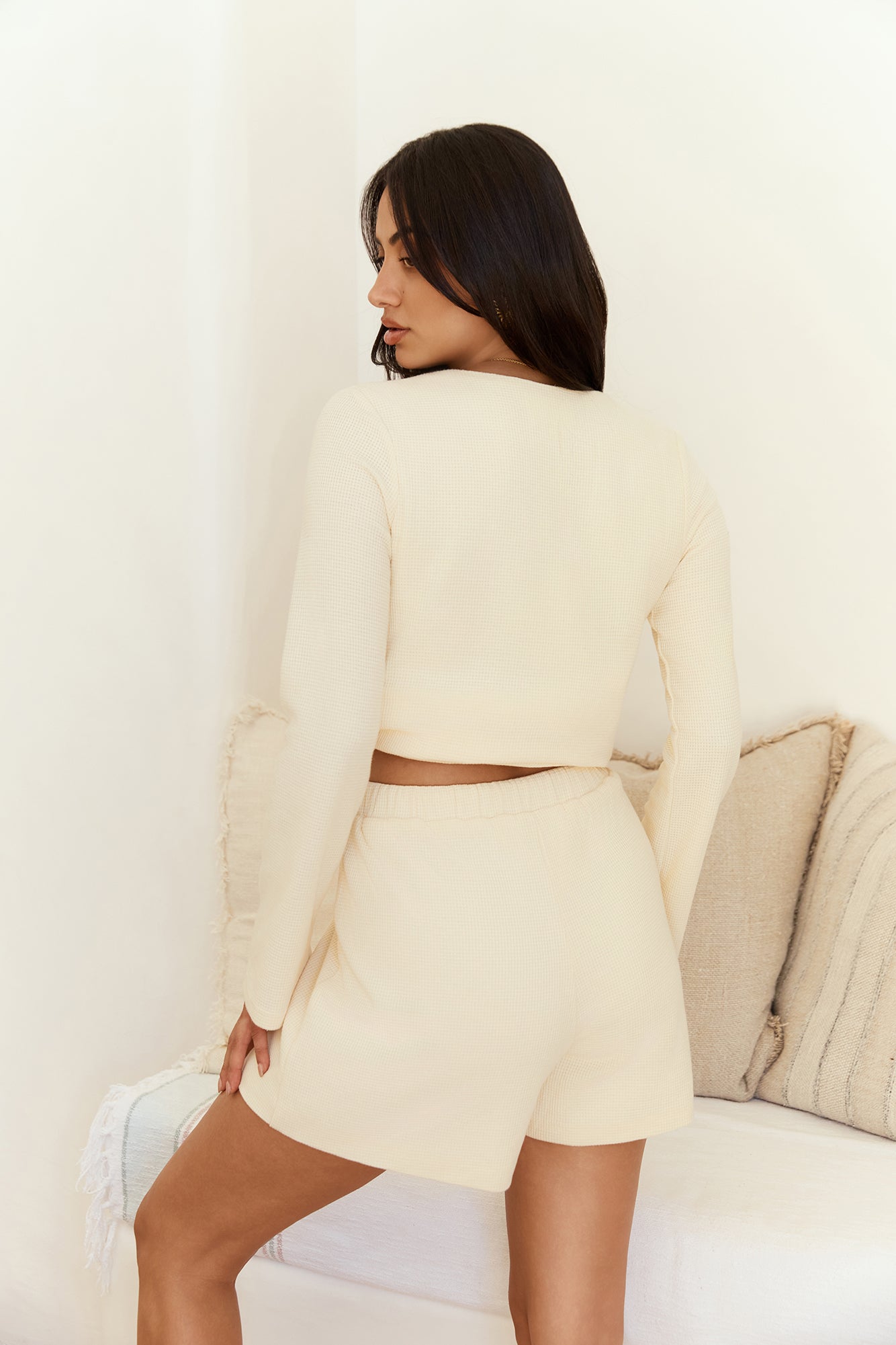 Sunkissed Dreamers Shorts Cream-Roy Dress