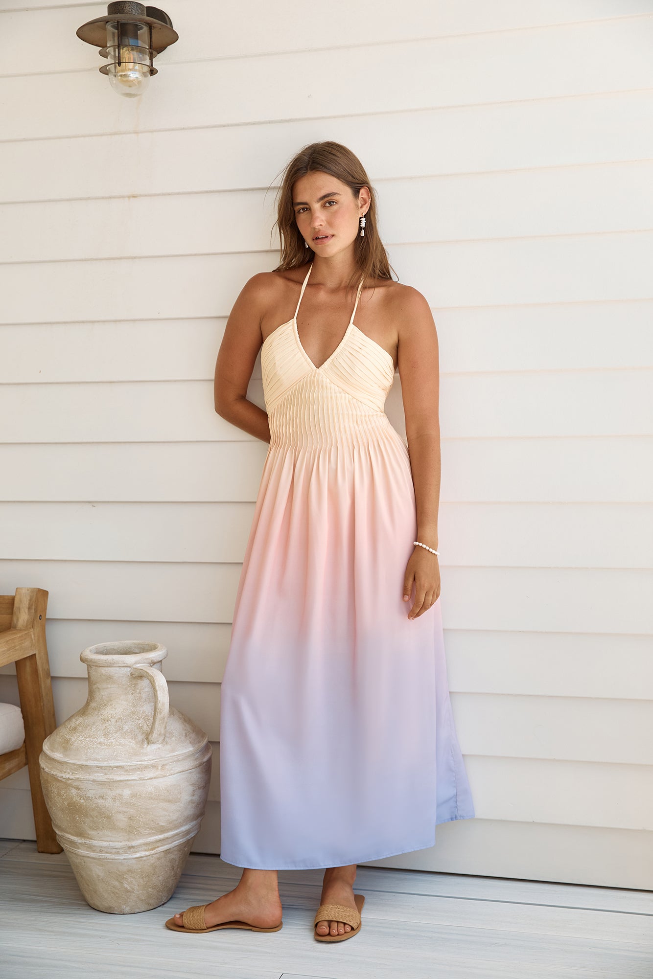 Energetic Lover Maxi Dress Purple-Roy Dress