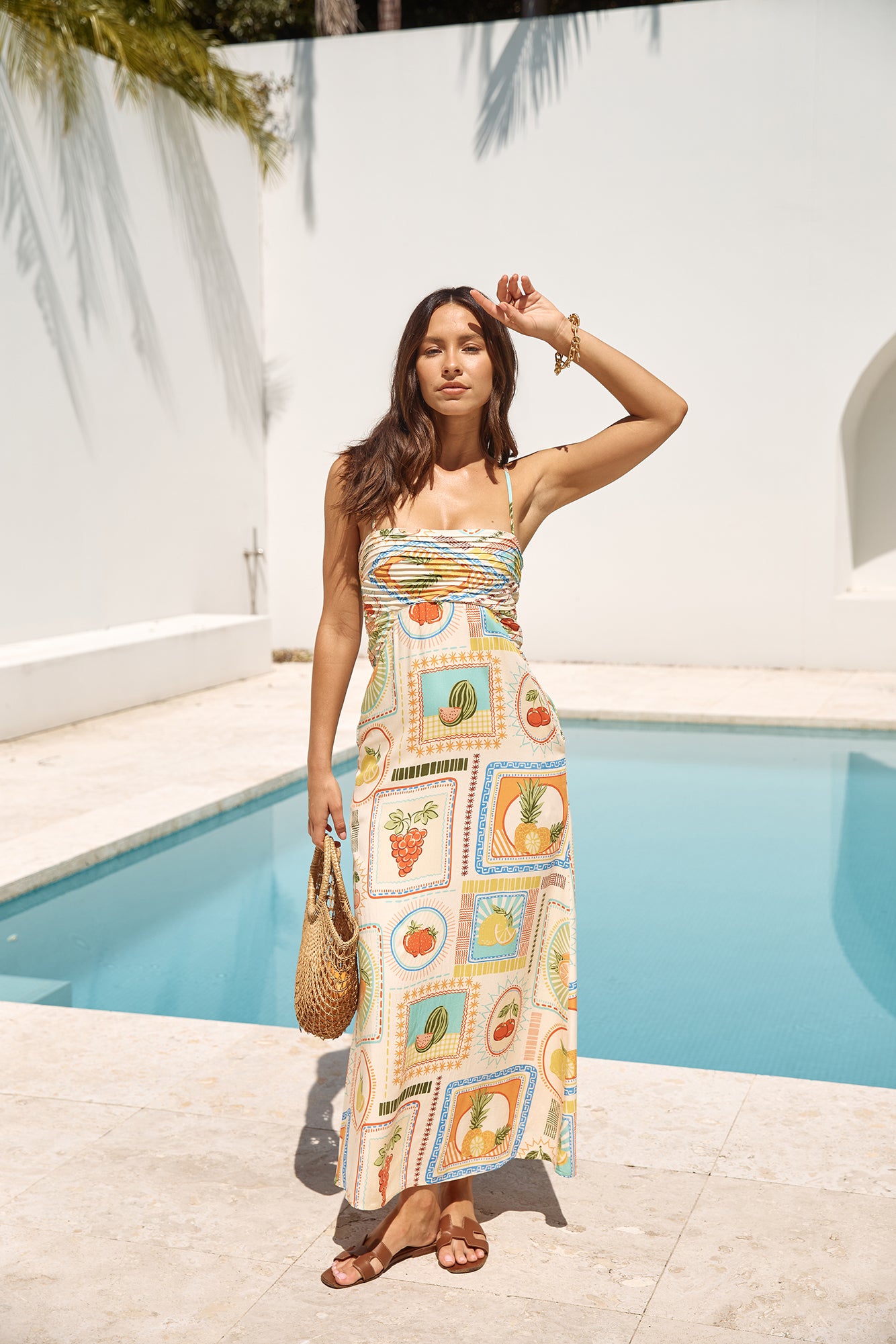 SEVEN WONDERS Agata Midi Dress Agata Print-Roy Dress
