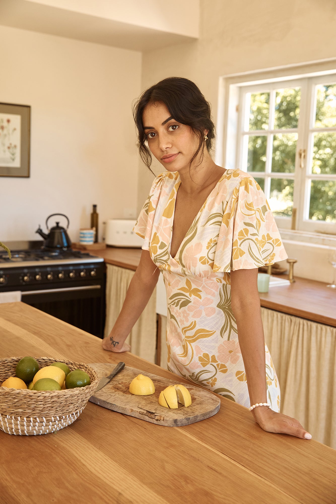 Lights On Midi Dress Multi-Roy Dress