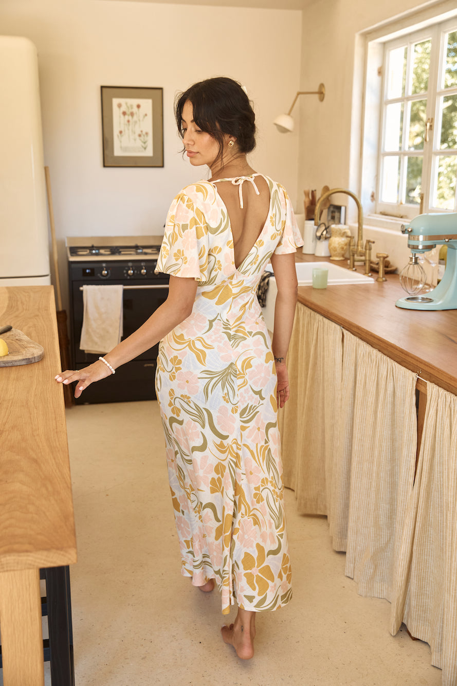 Lights On Midi Dress Multi-Roy Dress