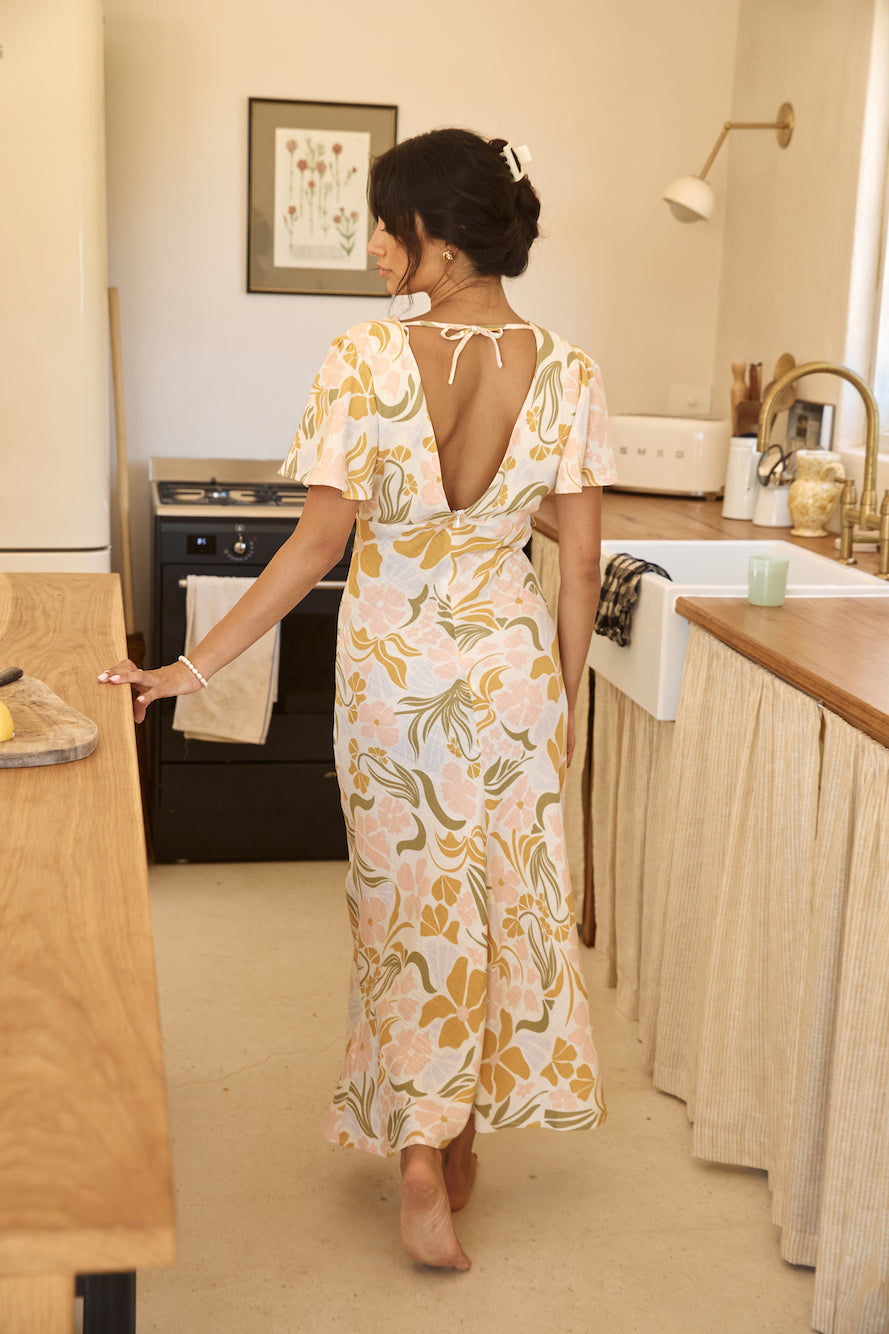 Lights On Midi Dress Multi-Roy Dress