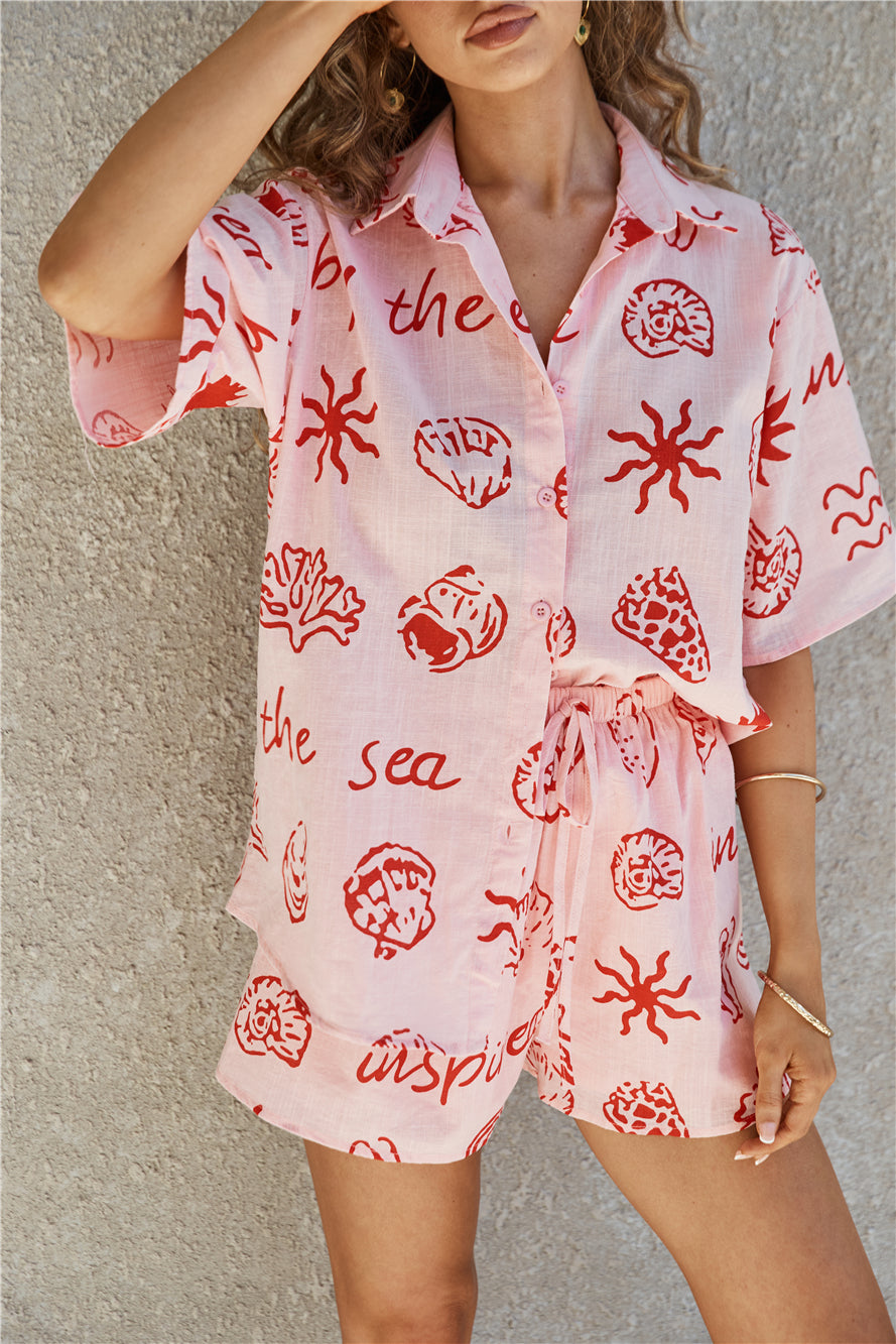 Seaside Discovery Set Pink-Roy Dress