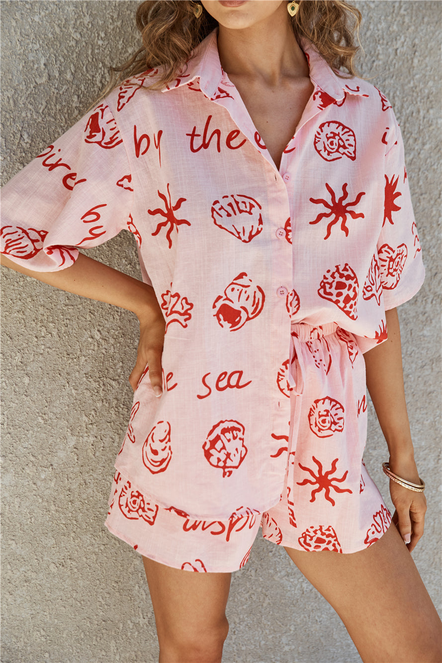 Seaside Discovery Set Pink-Roy Dress