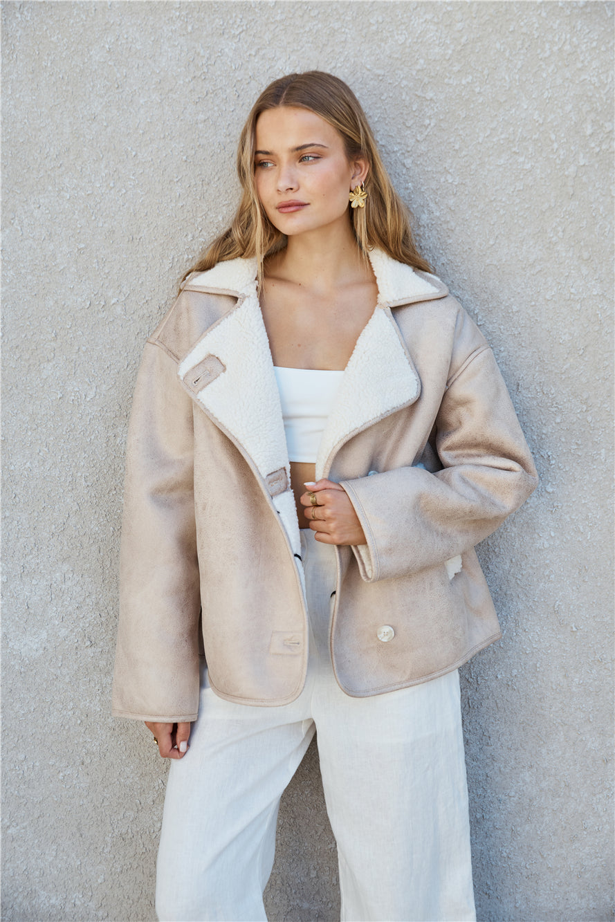 Morning Coffee Jacket Tan-Roy Dress