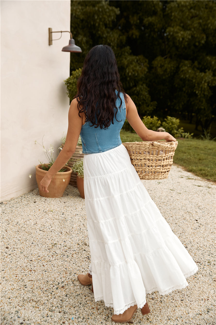 LEVI'S Slim Fit Lilou Denim Vest Blushing Don-Roy Dress